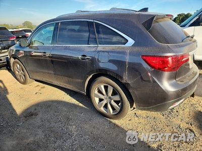 Drugie zdjęcie samochodu z przodu: 2016 ACURA MDX ADVANCE VIN:5FRYD4H95GB013838 - miniatura