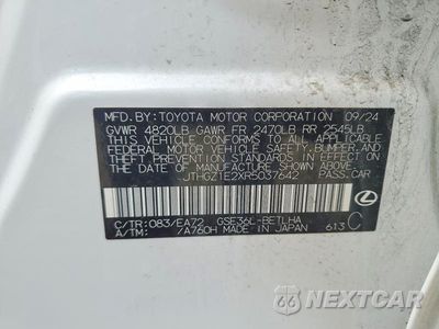 Zdjęcie 12 z 12 samochodu: 2024 LEXUS IS 350 F SPORT VIN:JTHGZ1E2XR5037642 - miniatura