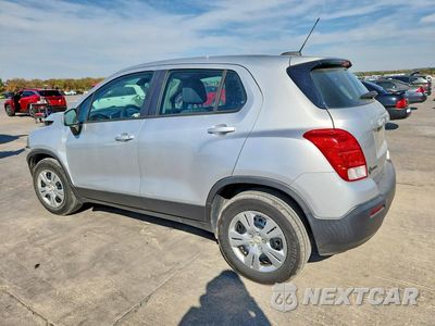 Drugie zdjęcie samochodu z przodu: 2015 CHEVROLET TRAX LS VIN:3GNCJKSB9FL225430 - miniatura