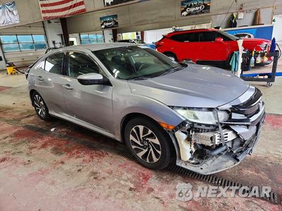 Czwarte zdjęcie samochodu z boku: 2018 HONDA CIVIC LX VIN:SHHFK7H32JU414135 - miniatura