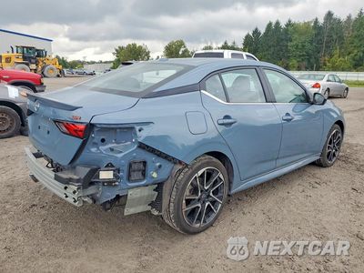 Trzecie zdjęcie samochodu z tyłu: 2025 NISSAN SENTRA SR VIN:3N1AB8DV9SY364321 - miniatura