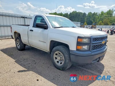 Czwarte zdjęcie samochodu z boku: 2014 CHEVROLET SILVERADO C1500 VIN:1GCNCPEH9EZ368202 - miniatura