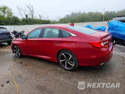 Drugie zdjęcie samochodu z przodu: 2018 HONDA ACCORD SPORT VIN:1HGCV1F39JA054710 - miniatura