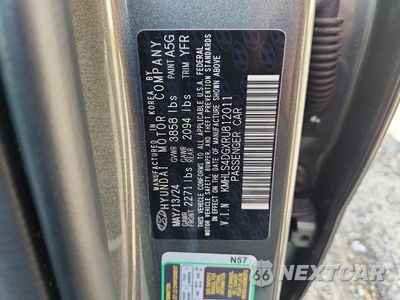 Zdjęcie 12 z 12 samochodu: 2024 HYUNDAI ELANTRA SEL VIN:KMHLS4DGXRU812011 - miniatura