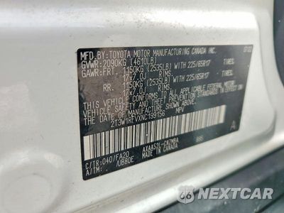Zdjęcie 12 z 12 samochodu: 2022 TOYOTA RAV4 XLE VIN:2T3W1RFVXNC199156 - miniatura