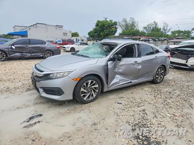 2017 HONDA CIVIC EX 19XFC2F72HE026751 - główne zdjęcie licytacji z USA - miniatura