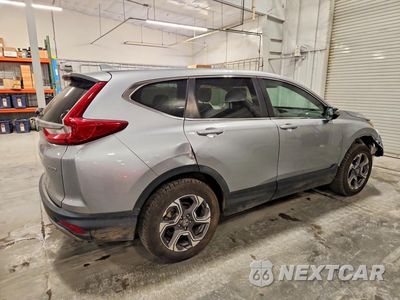 Trzecie zdjęcie samochodu z tyłu: 2017 HONDA CR-V EX VIN:5J6RW2H51HL038133 - miniatura