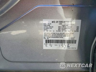Zdjęcie 13 z 13 samochodu: 2022 FORD EDGE SE VIN:2FMPK4G9XNBA76542 - miniatura