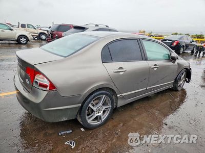 Trzecie zdjęcie samochodu z tyłu: 2008 HONDA CIVIC LX VIN:2HGFA16588H348749 - miniatura