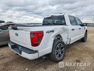 Trzecie zdjęcie samochodu z tyłu: 2024 FORD F150 STX VIN:1FTEW2LP6RKD59122 - miniatura
