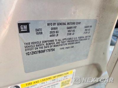 Zdjęcie 13 z 13 samochodu: 2009 CHEVROLET MALIBU LTZ VIN:1G1ZK57B09F179794 - miniatura