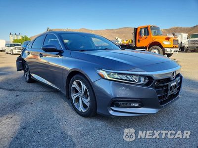 Czwarte zdjęcie samochodu z boku: 2018 HONDA ACCORD EX VIN:1HGCV1F44JA030663 - miniatura
