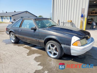 Czwarte zdjęcie samochodu z boku: 1991 FORD MUSTANG LX VIN:1FACP41M7MF182290 - miniatura