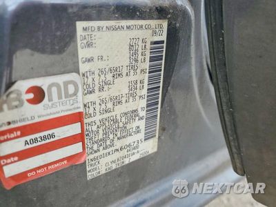 Zdjęcie 12 z 12 samochodu: 2023 NISSAN FRONTIER SV VIN:1N6ED1EK1PN606735 - miniatura