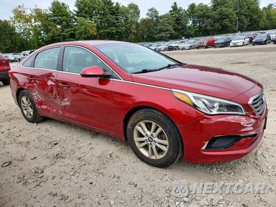Czwarte zdjęcie samochodu z boku: 2016 HYUNDAI SONATA SE VIN:5NPE24AF0GH266755 - miniatura