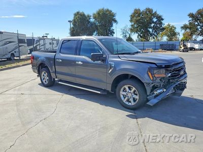 Czwarte zdjęcie samochodu z boku: 2024 FORD F150 XLT VIN:1FTEW3KPXRKD67943 - miniatura