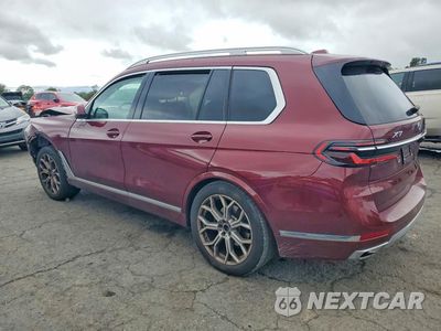 Drugie zdjęcie samochodu z przodu: 2025 BMW X7 XDRIVE40I VIN:5UX23EM00S9X29202 - miniatura
