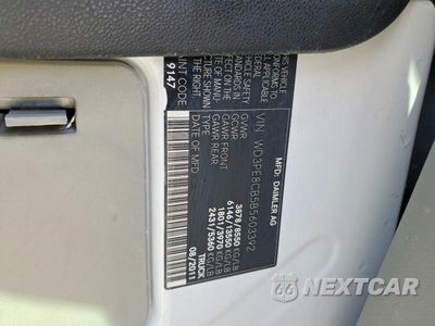 Zdjęcie 12 z 12 samochodu: 2011 MERCEDES-BENZ SPRINTER 2500 VIN:WD3PE8CB5B5603392 - miniatura