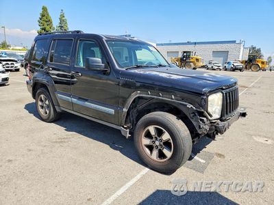 Czwarte zdjęcie samochodu z boku: 2008 JEEP LIBERTY SPORT VIN:1J8GP28K88W236277 - miniatura
