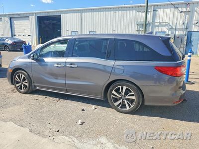 Drugie zdjęcie samochodu z przodu: 2020 HONDA ODYSSEY ELITE VIN:5FNRL6H95LB063153 - miniatura