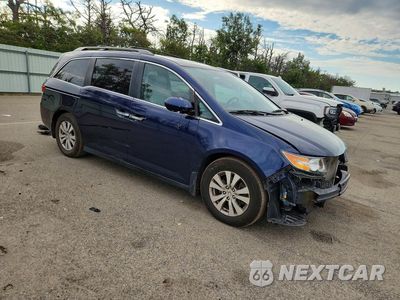Czwarte zdjęcie samochodu z boku: 2014 HONDA ODYSSEY EXL VIN:5FNRL5H69EB002097 - miniatura