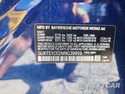 Zdjęcie 14 z 14 samochodu: 2021 BMW X3 XDRIVE30E VIN:5UXTS1C02M9G39959 - miniatura