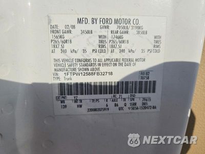 Zdjęcie 12 z 12 samochodu: 2008 FORD F150 SUPERCREW VIN:1FTPW12588FB32718 - miniatura