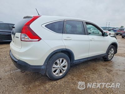 Trzecie zdjęcie samochodu z tyłu: 2014 HONDA CR-V EX VIN:5J6RM4H57EL092470 - miniatura