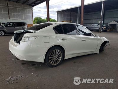 Trzecie zdjęcie samochodu z tyłu: 2019 INFINITI Q50 3.0T LUXE VIN:JN1EV7AP5KM542804 - miniatura