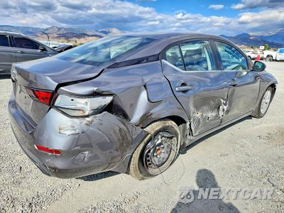 Trzecie zdjęcie samochodu z tyłu: 2021 NISSAN SENTRA S VIN:3N1AB8BV5MY302839 - miniatura