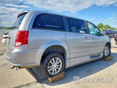 Trzecie zdjęcie samochodu z tyłu: 2014 DODGE GRAND CARAVAN SXT VIN:2C4RDGCGXER253272 - miniatura