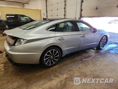 Trzecie zdjęcie samochodu z tyłu: 2021 HYUNDAI SONATA LIMITED VIN:5NPEH4J29MH078582 - miniatura