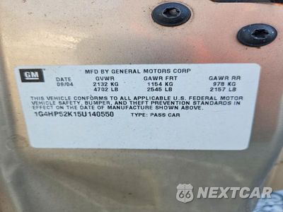 Zdjęcie 12 z 12 samochodu: 2005 BUICK LESABRE CUSTOM VIN:1G4HP52K15U140550 - miniatura