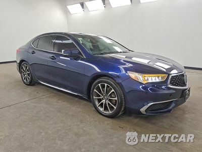 Czwarte zdjęcie samochodu z boku: 2018 ACURA TLX TECH VIN:19UUB2F52JA009256 - miniatura