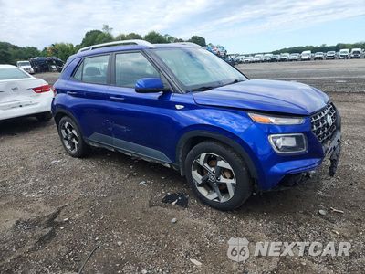 Czwarte zdjęcie samochodu z boku: 2023 HYUNDAI VENUE SEL VIN:KMHRC8A37PU255815 - miniatura