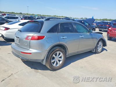 Trzecie zdjęcie samochodu z tyłu: 2005 INFINITI FX35 BASE VIN:JNRAS08W35X203454 - miniatura