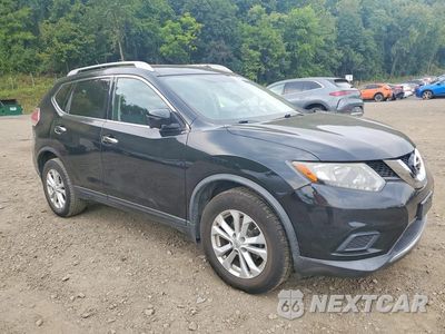 Czwarte zdjęcie samochodu z boku: 2016 NISSAN ROGUE SV VIN:KNMAT2MV3GP600090 - miniatura