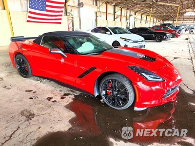 Czwarte zdjęcie samochodu z boku: 2014 CHEVROLET CORVETTE STINGRAY 2LT VIN:1G1YD3D71E5117069 - miniatura