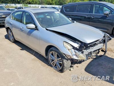 Czwarte zdjęcie samochodu z boku: 2012 INFINITI G37 SEDAN X VIN:JN1CV6AR6CM673471 - miniatura