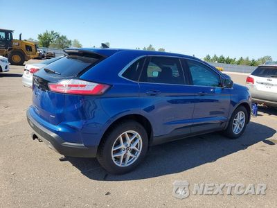 Trzecie zdjęcie samochodu z tyłu: 2021 FORD EDGE SEL VIN:2FMPK4J99MBA24259 - miniatura