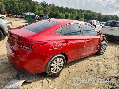 Trzecie zdjęcie samochodu z tyłu: 2019 HYUNDAI ACCENT SE VIN:3KPC24A33KE086891 - miniatura
