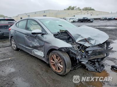 Czwarte zdjęcie samochodu z boku: 2018 HYUNDAI ELANTRA SEL VIN:KMHD84LF3JU560277 - miniatura