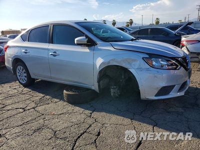 Czwarte zdjęcie samochodu z boku: 2019 NISSAN SENTRA S VIN:3N1AB7AP1KY237627 - miniatura