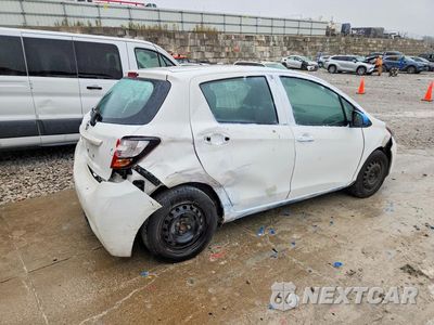 Trzecie zdjęcie samochodu z tyłu: 2017 TOYOTA YARIS 5-DOOR L FLEET VIN:VNKKTUD31HA076805 - miniatura