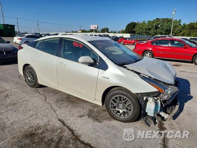 Czwarte zdjęcie samochodu z boku: 2019 TOYOTA PRIUS LE VIN:JTDKARFU2K3079080 - miniatura