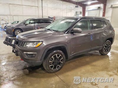 2019 JEEP COMPASS TRAILHAWK 3C4NJDDBXKT668836 - główne zdjęcie licytacji z USA - miniatura