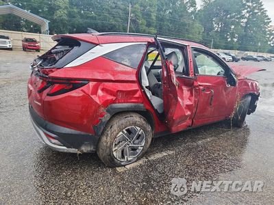 Trzecie zdjęcie samochodu z tyłu: 2025 HYUNDAI TUCSON BLUE VIN:KM8JBDD16SU392269 - miniatura