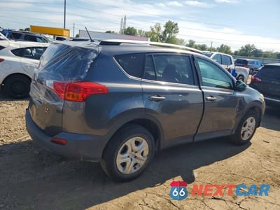 Trzecie zdjęcie samochodu z tyłu: 2013 TOYOTA RAV4 LE VIN:2T3BFREV4DW014503 - miniatura