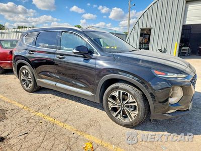 Czwarte zdjęcie samochodu z boku: 2019 HYUNDAI SANTA FE ULTIMATE 2.0T VIN:5NMS53AA8KH107500 - miniatura