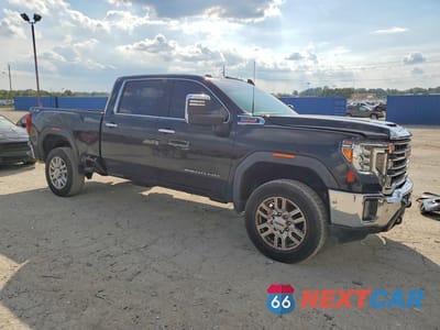 Czwarte zdjęcie samochodu z boku: 2023 GMC SIERRA K2500 SLT VIN:1GT49NEY3PF179757 - miniatura